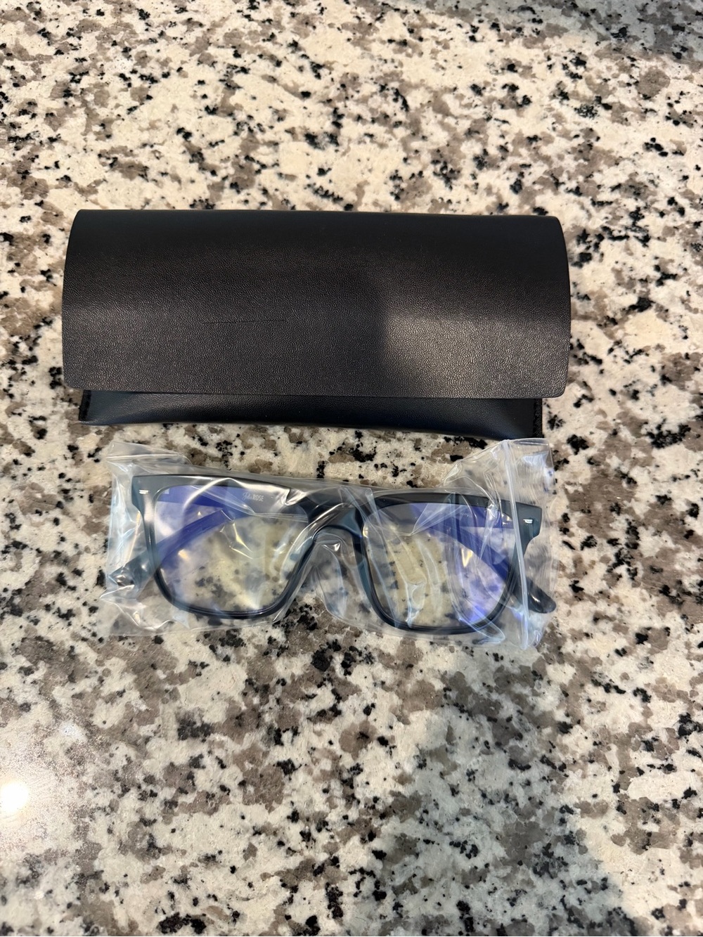 Blue Light Blocking Glasses with Black Case